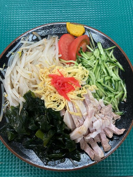 「冷やし中華　大盛り」@幸楽の写真