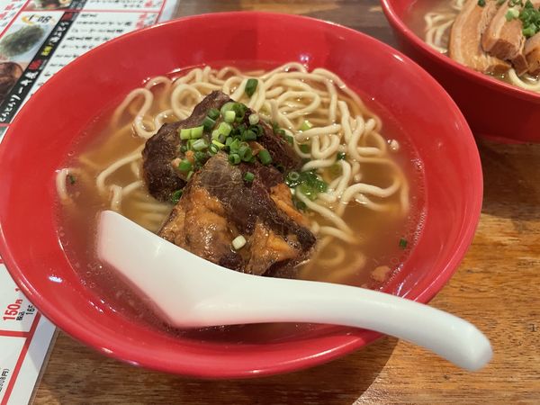 「ソーキそば」@そば処 ま〜さん道の写真