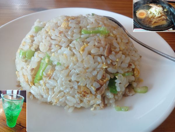 「Dセット（醤油ラーメン半チャーハン）８８０円」@ラーメン中華居酒屋 たまちゃん 東岩槻店の写真