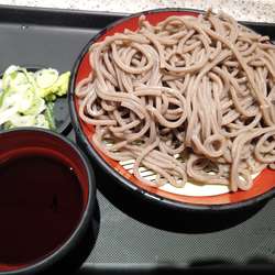 ごっついそば（太麺）もり　４６０円