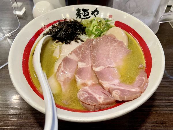 「特製浅利香味そば」@麺や でこの写真