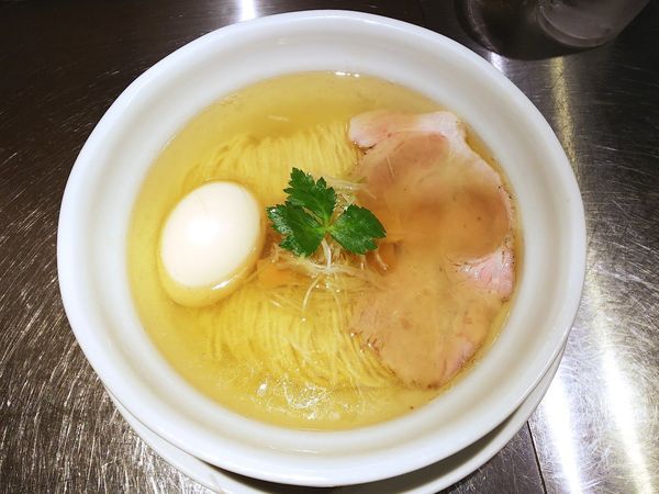 「塩そば（並）　700円」@成城青果の写真