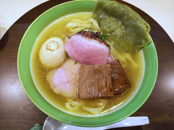 「特製手打中華蕎麦塩　1350円」@手打麺祭 かめ囲の写真