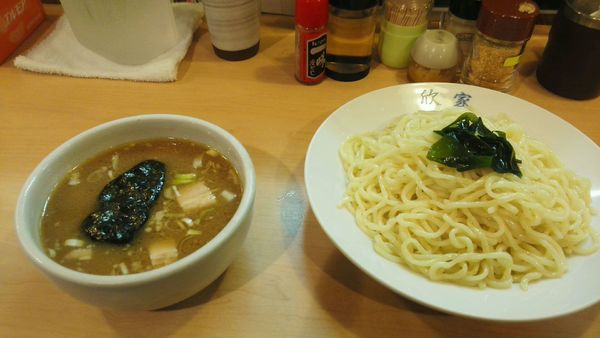「きんやつけ麺750円」@手打ちつけ麺 欣家の写真