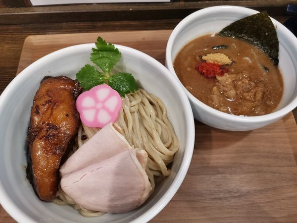 「極つけ麺濃厚にぼし」@極中華蕎麦ひろた 山形駅前店の写真