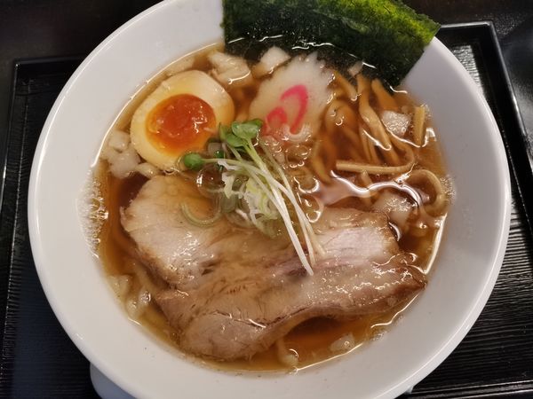 「にぼしW中華半盛り」@麺家 林商店の写真