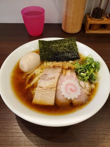 「醤油味玉らーめん」@麺や 河野の写真
