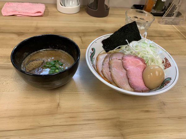 「特製豚骨鷄魚介つけ麺」@麺処 有彩の写真