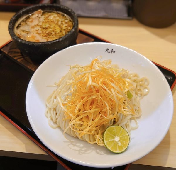 「嘉六すだちつけ麺【夏季限定】」@つけ麺丸和 各務原分店の写真