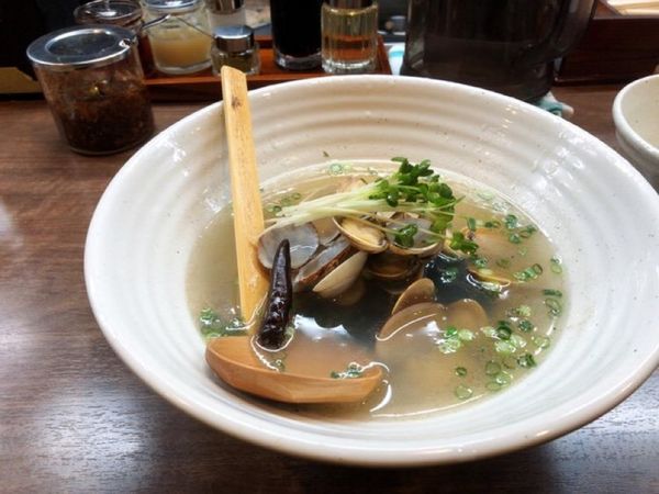 「浅利そば」@塩そば 加とうの写真