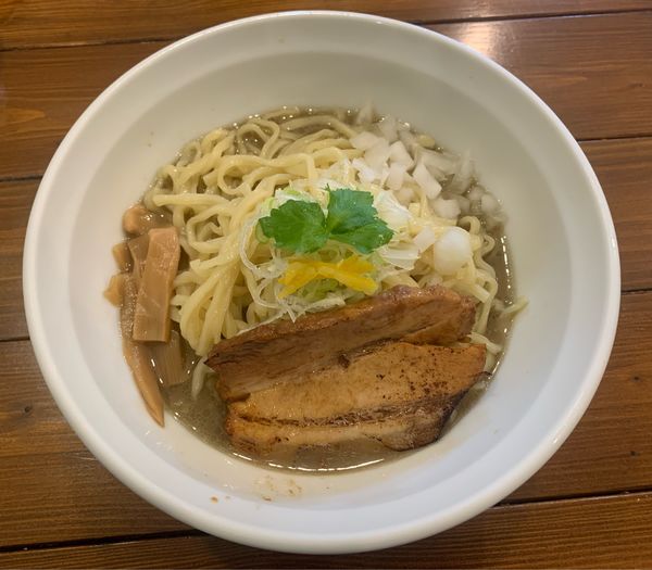 「冷たい煮干し+煮干し用替え玉 ¥850+220」@麺処 はいからの写真