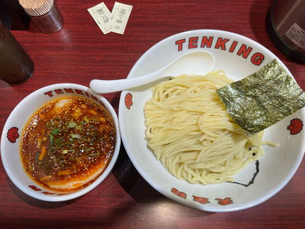 「辛酢つけ麺・中盛(250g) 950円」@天金狗の写真