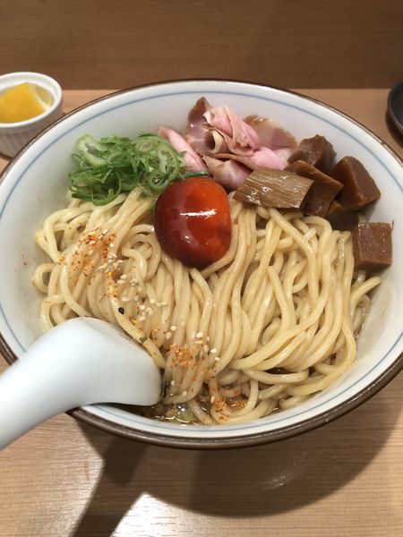 「まぜそば」@らぁ麺 くろ渦の写真