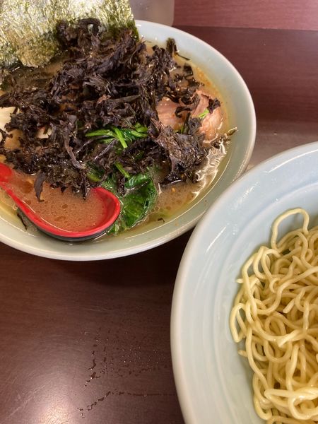 「つけチャーシュー（玉子と岩海苔は店主さんご厚意）」@ラーメンショップ 二ツ橋店の写真