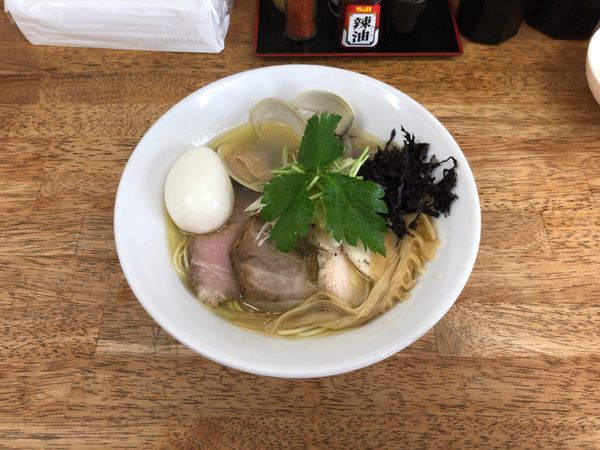 「特製貝塩拉麺」@麺屋 心羽の写真