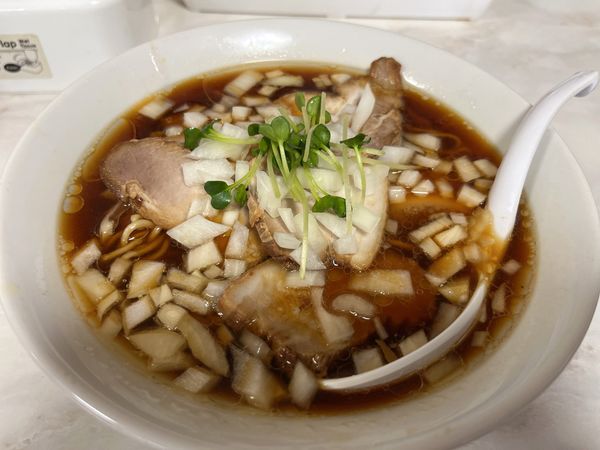 「爺ラーメン　麺硬め」@ラーメン爺の写真