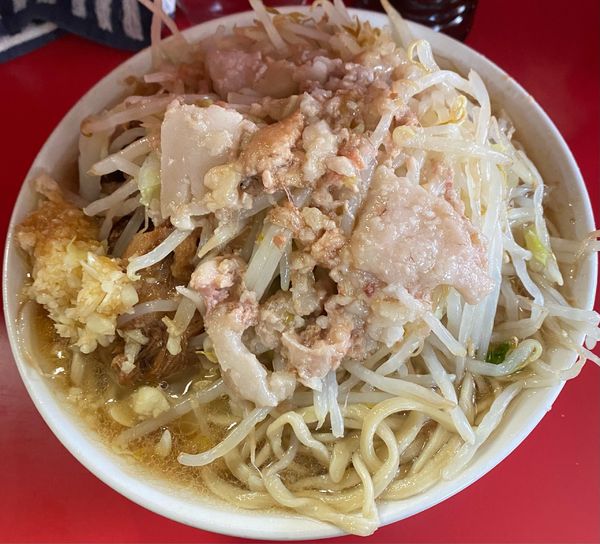 「小豚ラーメン」@ラーメン二郎 三田本店の写真