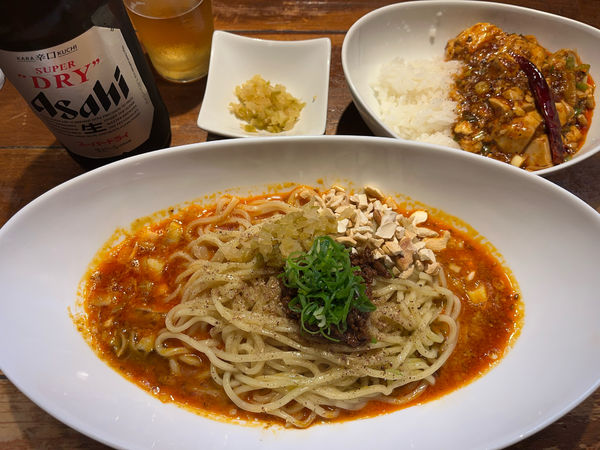 「汁なし正宗担々麺」@成都正宗担々麺 つじ田の写真