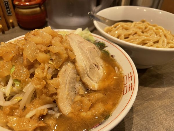 「煮干し豚つけめん（夏季限定）」@つけめんTETSU 調布店の写真