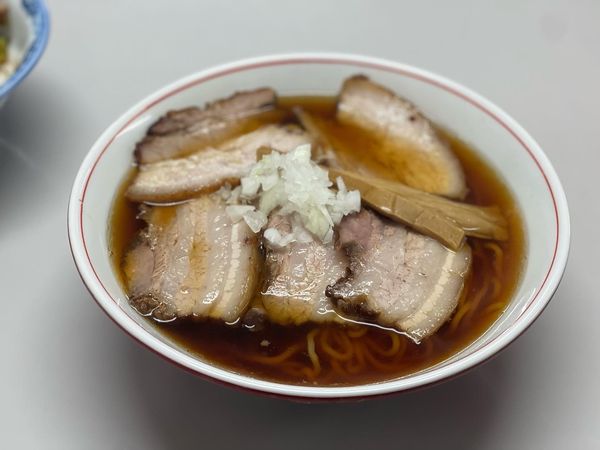 「チャーシューメン」@中華そば たてしなの写真