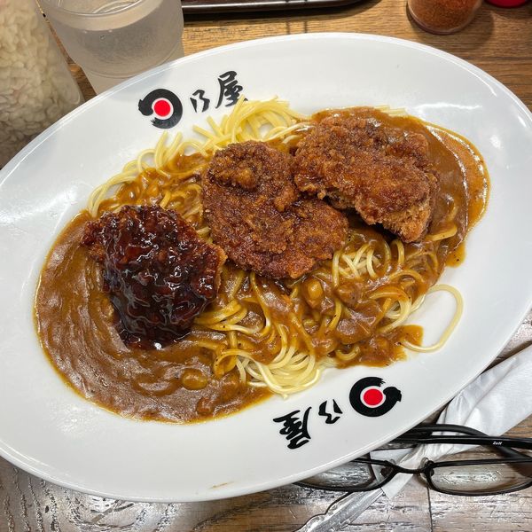 「復刻ヘレカツカレー（スパゲティ）」@日乃屋カレー 渋谷三丁目店の写真