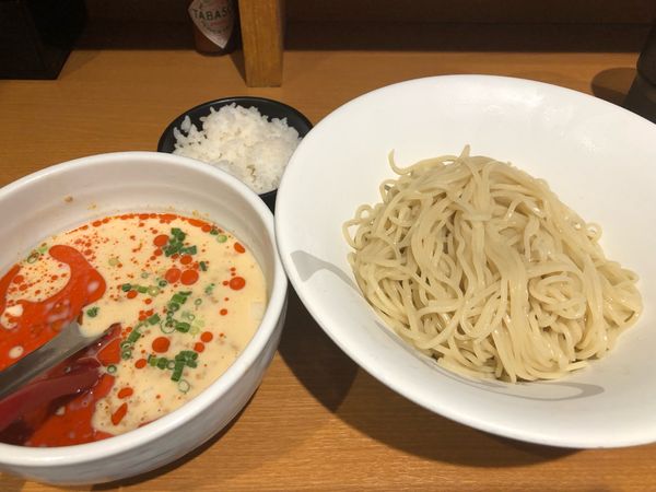 「冷やし担々つけ麺」@らーめん蓮 三軒茶屋店の写真