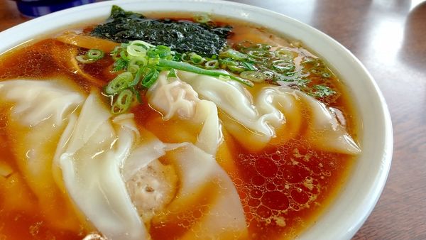 「#ワンタンめん #1050円」@自家製麺 らーめん くぼ田の写真