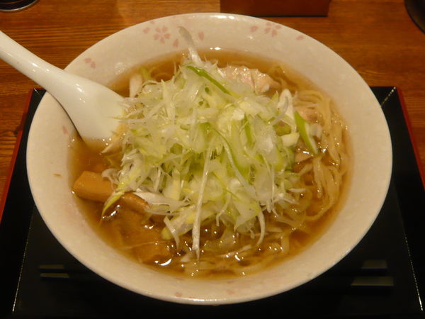 「葱中華そば」@麺とおばんざいとお酒のお店 佳什の写真