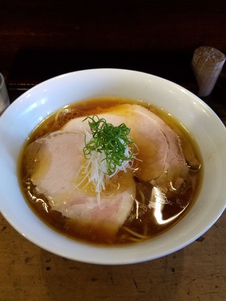 「中華そば(大盛)」@中華そば しば田の写真