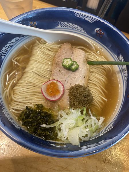 「のどぐろ出汁の豚そば1400」@なかごの写真