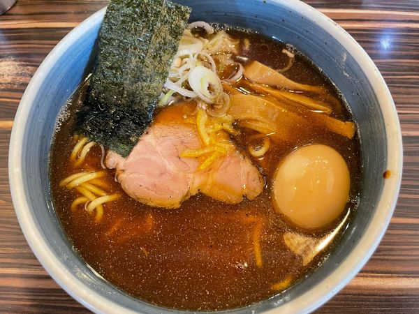 「中華そば(¥900)味玉(¥120)」@中華そば 螢の写真