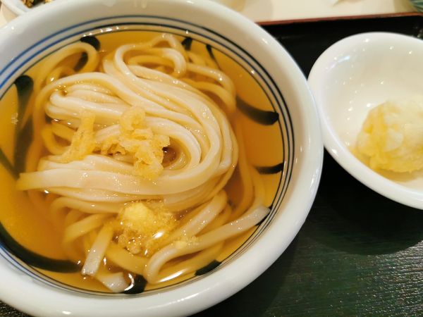 「ひやかけ」@手打うどん 長谷沼の写真