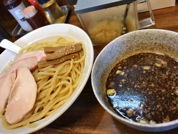 「濃厚つけ麺（大）」@濃厚つけ麺 茜堂の写真