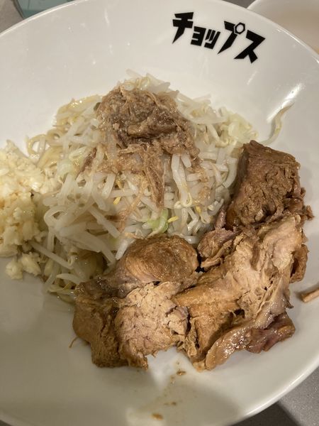 「まぜそば、中」@まぜそば 渋谷 チョップスの写真