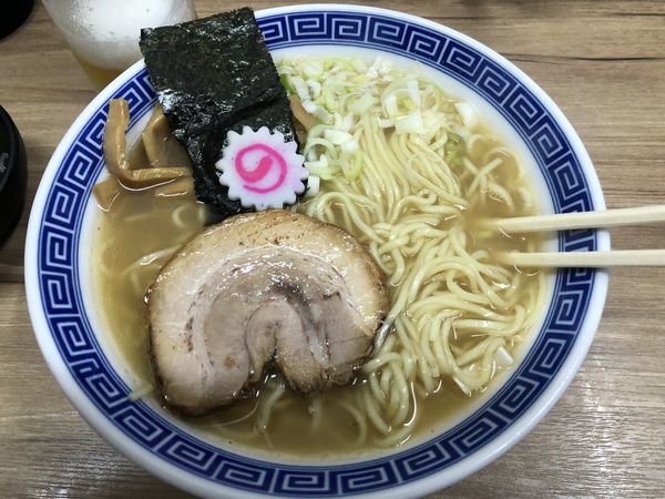 「あっさり中華そば(中)」@健勝軒の写真