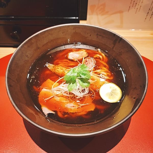 「紀州鴨中華そば」@鴨中華そば 楓の写真