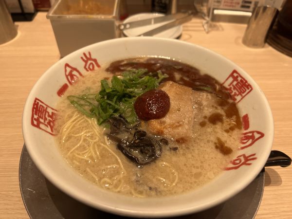 「赤丸新味」@博多一風堂 浅草橋本舗の写真