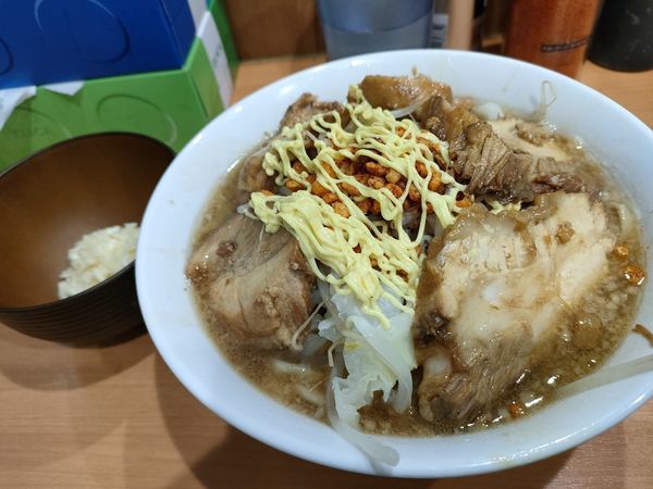 「豚マシラーメン」@らーめん忍者の写真