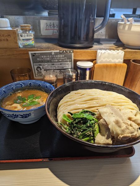 「濃厚つけ麺 大関(デカ盛り)」@らー麺土俵 鶴嶺峰の写真
