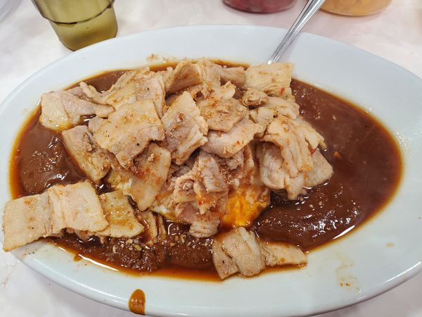 「焼き・10倍」@スタミナカレーの店 バーグ 弥生町店の写真