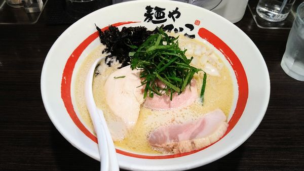 「【限定】サバと大葉のそば」@麺や でこの写真