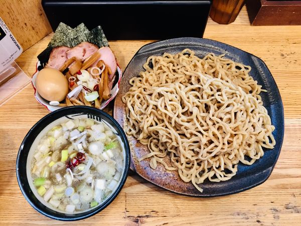 「特製つけそば(大)【1310円】」@中華そば専門 とんちぼの写真