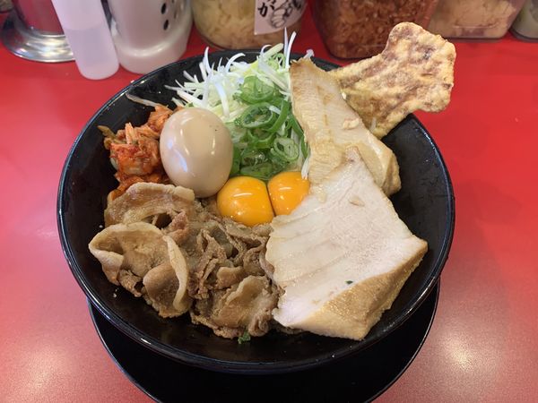 「バリおの冷やしぶっかけ」@家系ラーメン 王道 神道家の写真