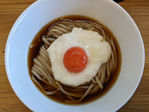 「限定冷やしにぼとろろ」@麺屋 Smileの写真