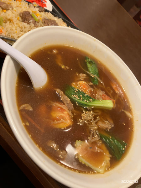 「台湾牛肉麺」@本格中華 北野食堂の写真