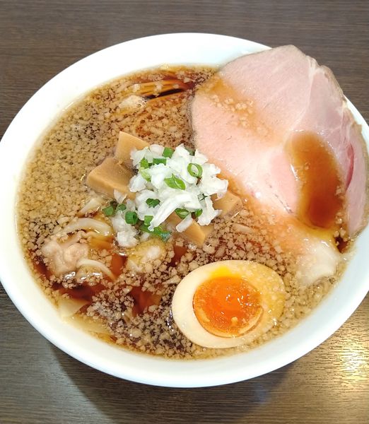 「背脂中華そば 醤油(煮干出汁)」@中華そばイデタの写真