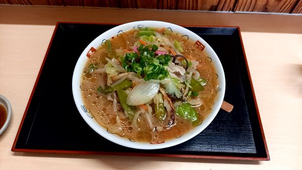 「醬油ちゃんぽん」@ちゃんぽん楽一 長沢店の写真