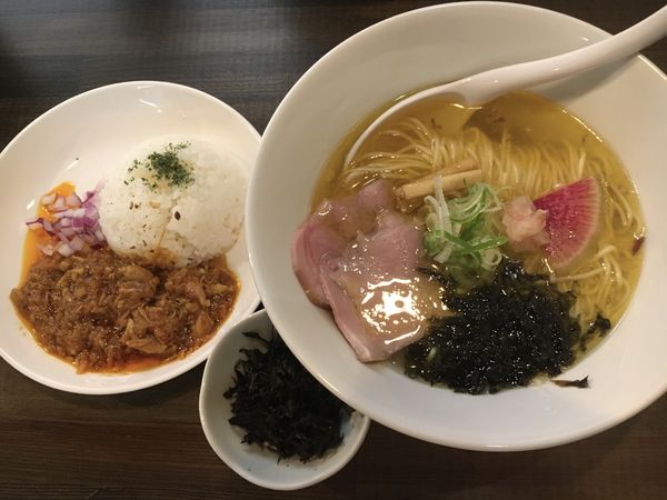 「SHIRO OGON SABAKU ¥1,200 岩海苔」@RAMEN N'nの写真