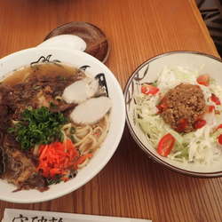 ソーキそば(1100円)+α