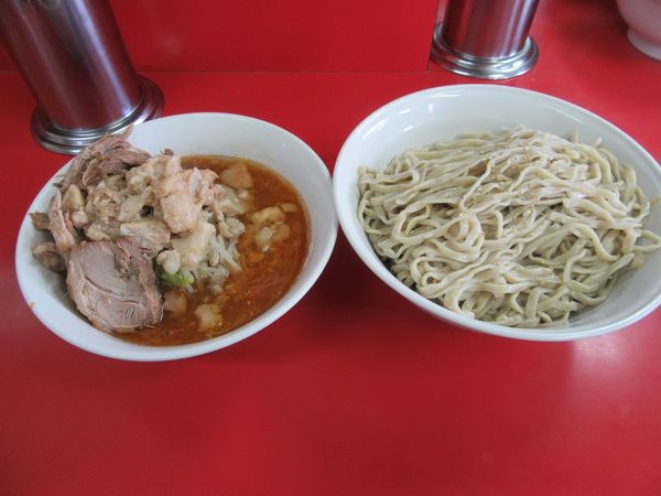 「つけ麺トマト味（９５０円）」@ラーメン二郎 茨城守谷店の写真